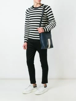 Bally sac porté épaule à empiècements contrastants