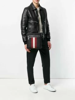 Bally sacoche à bandes contrastantes