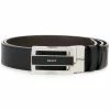 Bally engraved logo belt