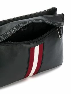 Bally sacoche à détails rayés