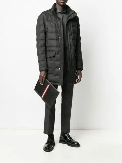 Bally pochette à bande rayée