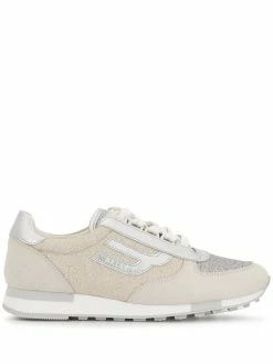 Bally baskets colour block à paillettes