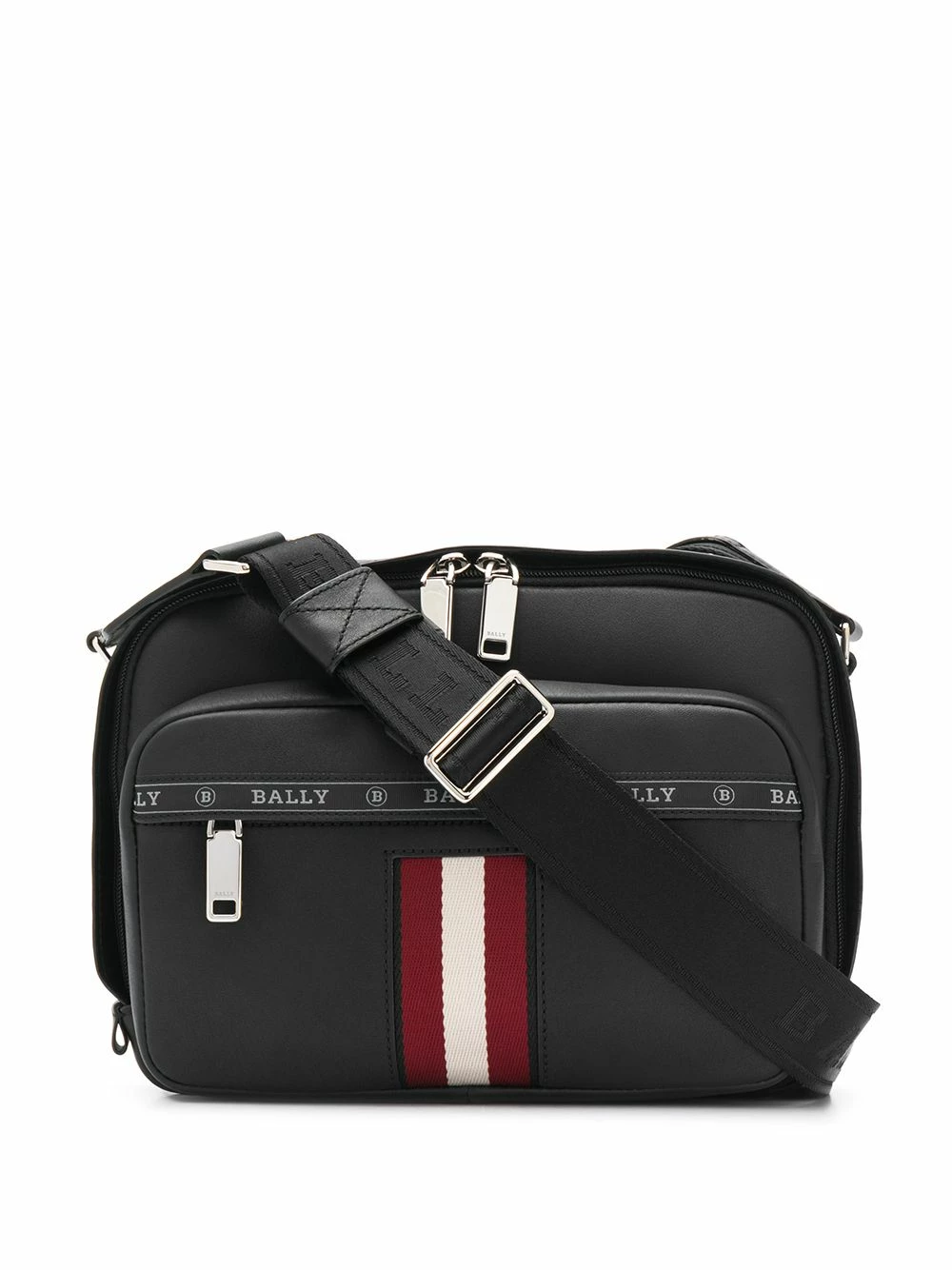 Bally Sac porté épaule à bande logo Prix Incroyables sacs porté épaule homme 3 Bally sac porté épaule à bande logo