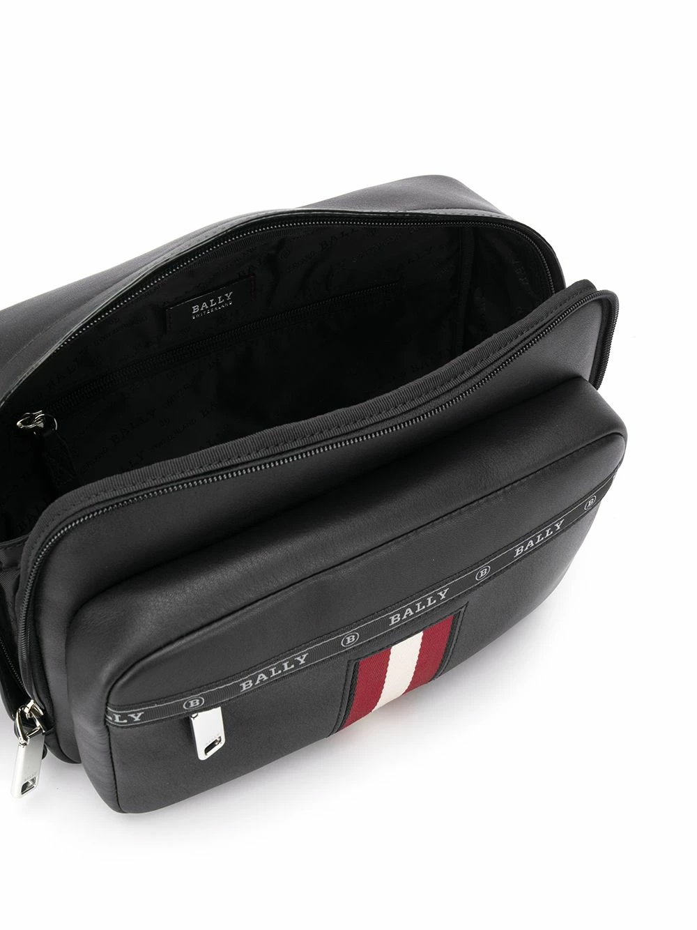 Bally Sac porté épaule à bande logo Prix Incroyables sacs porté épaule homme 7 Bally sac porté épaule à bande logo