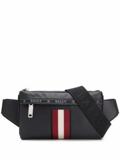 Bally sac banane à bande logo