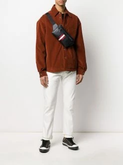 Bally sac banane à bande logo