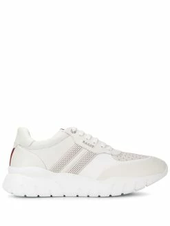 Bally baskets à bandes contrastantes