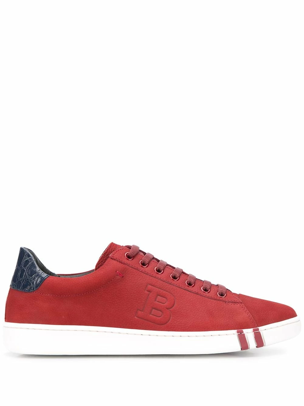 Prix Refroidis Bally Baskets à détail de logo baskets basses homme 3 Bally baskets à détail de logo