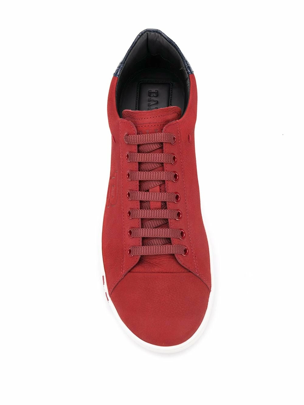 Prix Refroidis Bally Baskets à détail de logo baskets basses homme 6 Bally baskets à détail de logo