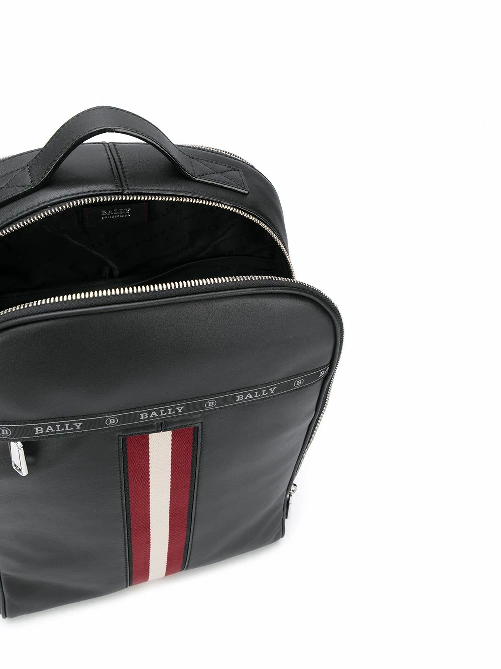 Bally Sac à dos Hassel zippé à bande logo Prix De Rêve sacs à dos homme 7 Bally sac à dos Hassel zippé à bande logo