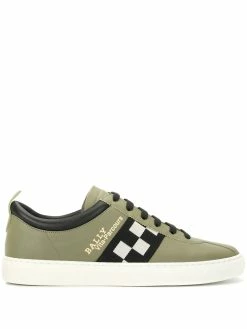 Bally baskets à empiècements contrastants