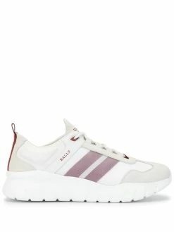 Bally baskets à rayures