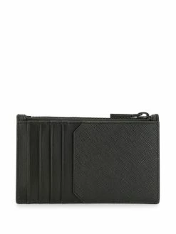 Bally pochette zippée à logo embossé