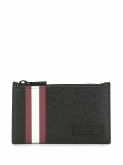Bally pochette zippée à logo embossé