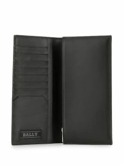 Bally portefeuille pliant à logo embossé