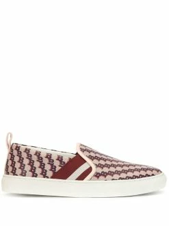Bally chaussures de skate à motif monogrammé