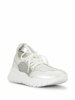 Bally baskets à effet métallisé