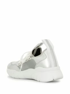 Bally baskets à effet métallisé