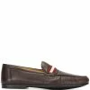 Bally mocassins à détail rayé