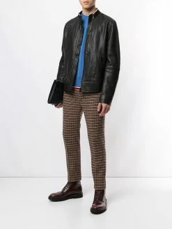 Bally veste à bords nervurés