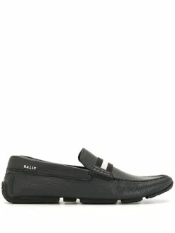 Bally mocassins à bande contrastante