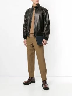 Bally veste texturée à design réversible