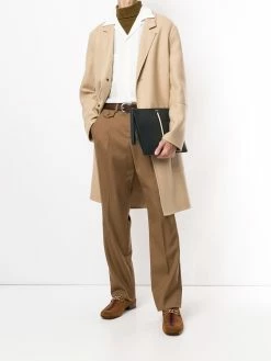 Bally pochette à détail rayé