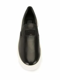 Bally baskets à patch logo