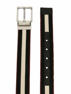 Bally ceinture à rayures signature