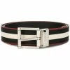 Bally ceinture à rayures signature