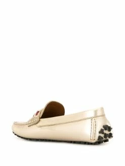 Bally mocassins à effet métallisé