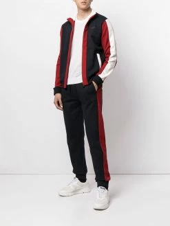 Bally pantalon de jogging à bandes contrastantes