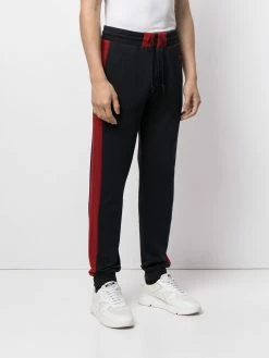 Bally pantalon de jogging à bandes contrastantes