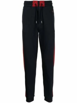 Bally pantalon de jogging à bandes contrastantes