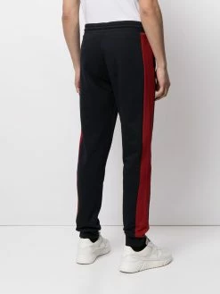 Bally pantalon de jogging à bandes contrastantes
