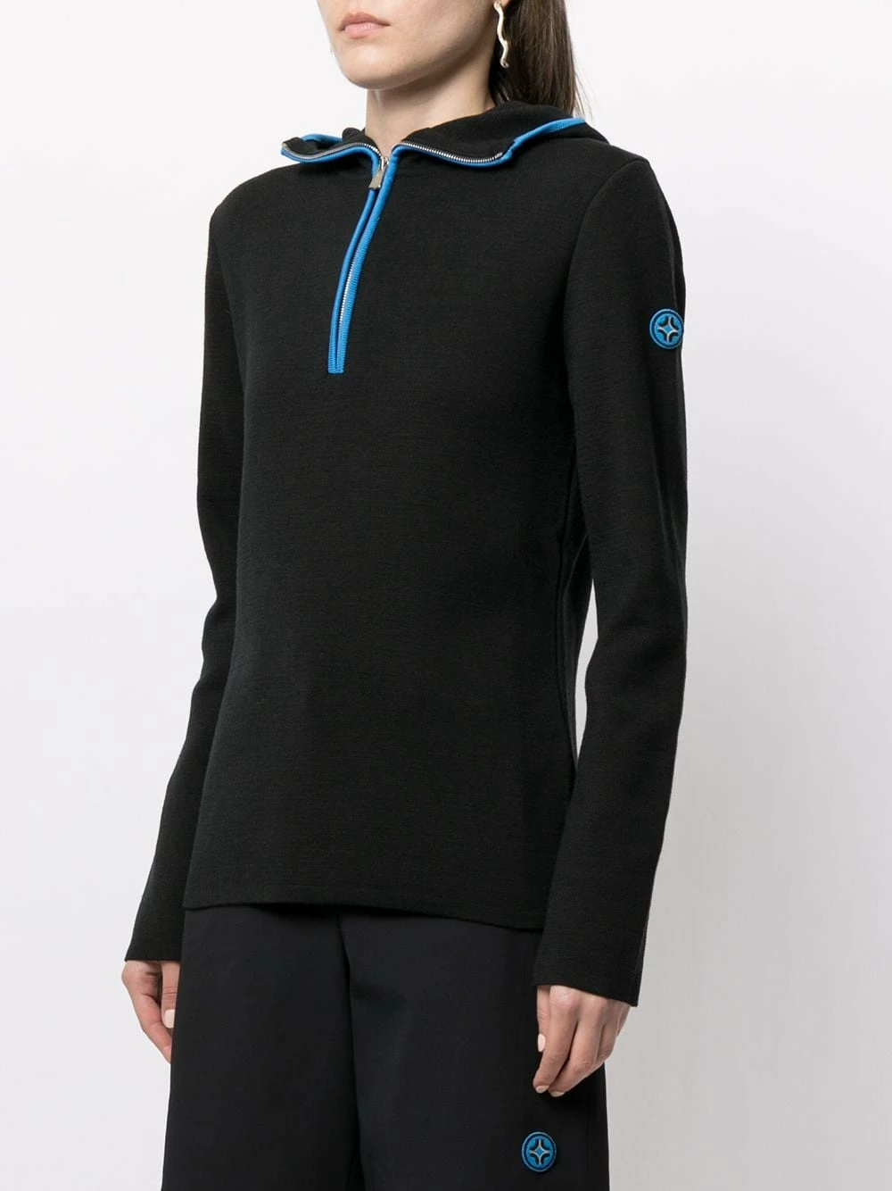 Bally Pas Cher Hoodie bicolore pulls femme 5 Bally hoodie bicolore