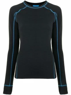 Bally haut bicolore à manches longues