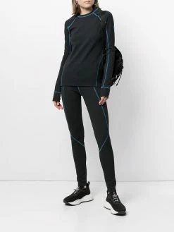 Bally haut bicolore à manches longues