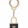 Bally porte-clés B à détail de cadenas