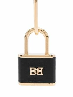 Bally porte-clés B à détail de cadenas