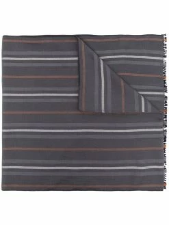 Bally écharpe à rayures