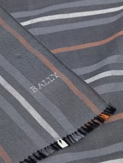 Bally écharpe à rayures