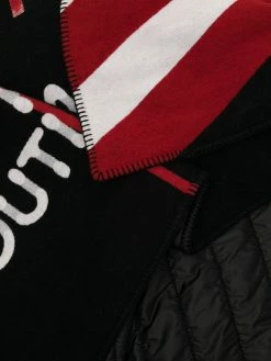 Bally écharpe matelassée à imprimé graphique