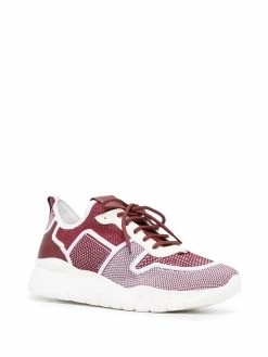 Bally baskets Bieny à empiècements contrastants