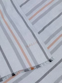 Bally écharpe à rayures