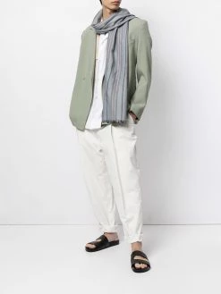 Bally écharpe à rayures