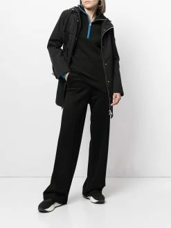 Bally parka à patch logo