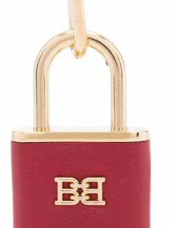 Bally porte-clés B à détail de cadenas