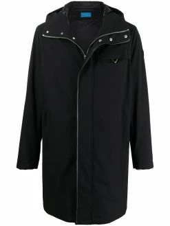 Bally imperméable bicolore à capuche