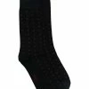 Bally chaussettes en maille intarsia